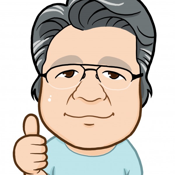 OKサイン似顔絵作成