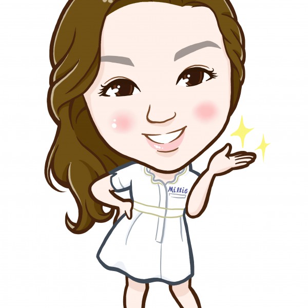 エステティシャン似顔絵