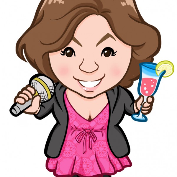 ナイトクラブ「ラグジュアリーM」オーナー様似顔絵