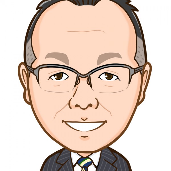 社労士様上半身似顔絵