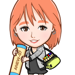 カスタムクレヨン店オーナー様全身似顔絵作成