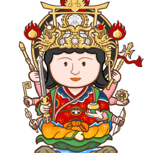 弁天様キャラクター制作